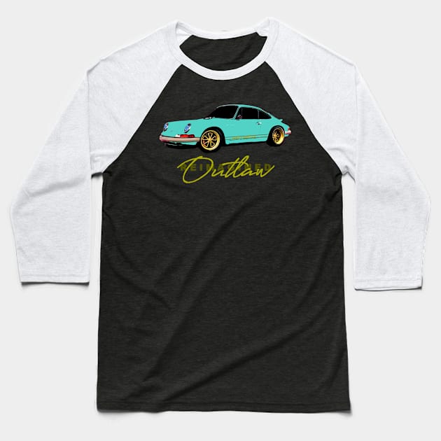 Shift Shirts Outlaw Reimagined - Singer Inspired Baseball T-Shirt by ShiftShirts